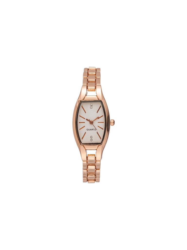 TikTok Dámské minimalistické křemenné hodinky s ocelovým páskem