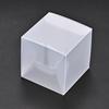 25pcs Plastic Frosted Gift Box Party Favor Boxes Treat Boxes Square Packaging Box Gift Wrap Box