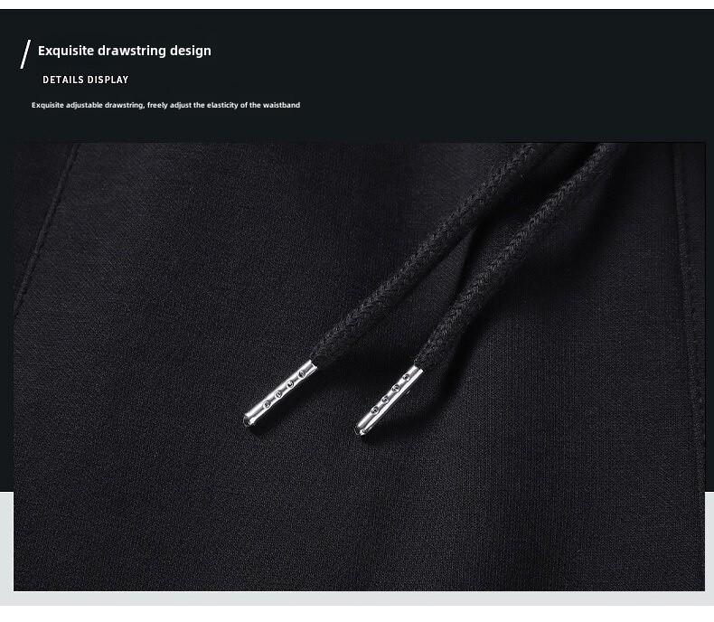 2025 Men's Loose Fit Velvet-Lined Winter Sports Pants with Zipper Cuffs