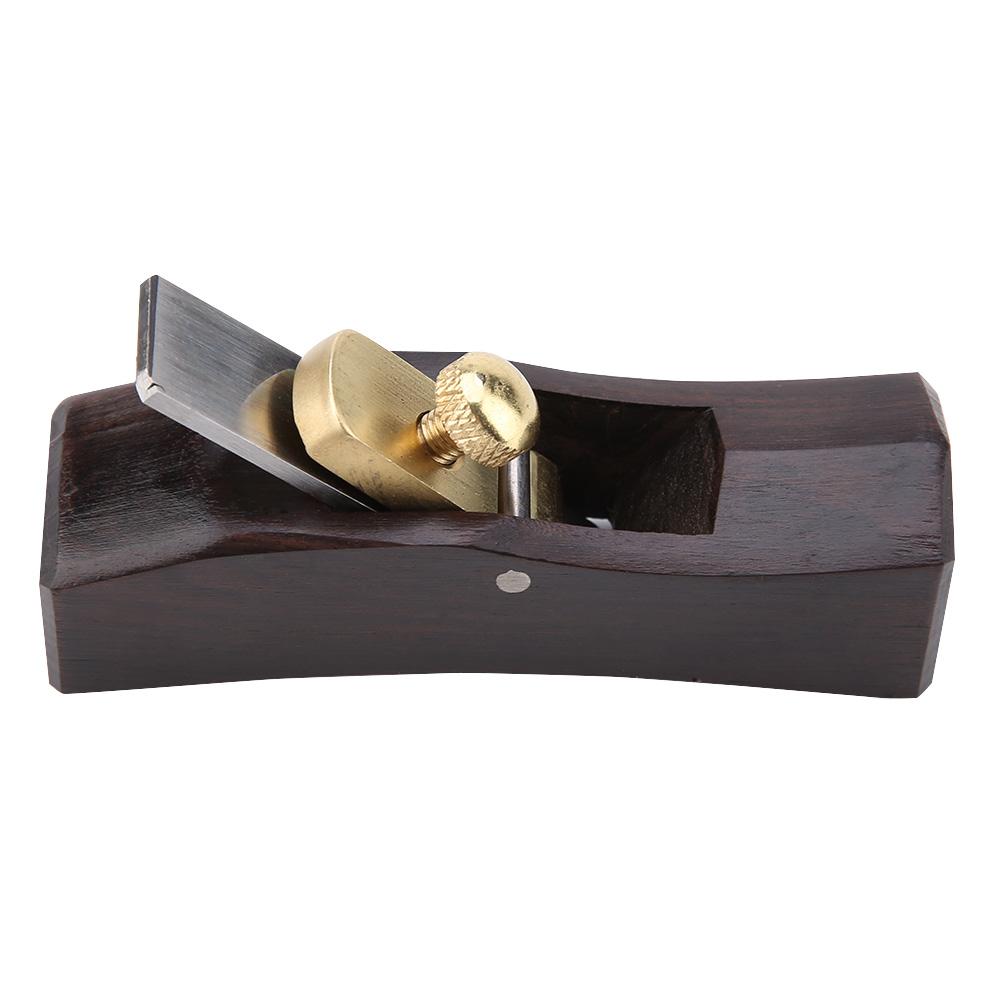 Blade,   Ebony Arc Bottom Hand Plane Carpenter Wood Grooving Trimming   Wood Plane with Pointed Blade Firm Structure