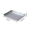 Stainless Steel Barbecue Tray Flat Chassis Multi Purpose Removable Cooling Rack Tray Set Kitchen Nonstick Cake Baking Pan