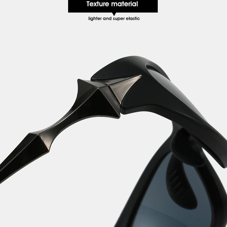 Y2K Punk Sports Sunglasses Men Women 2025 Luxury Brand Vintage Star Sun Glasses For Lady Retro 2000's Goggles Eyewear