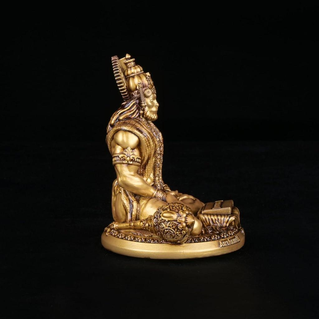 Meditating Hanuman Idol Sankat Mochan Hanuman Statue Bajrang Bali Murti Pavan Putra Hanuman Murti