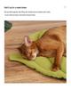 Leaf-Shaped Four Seasons Pet Mat - Bite-Resistant Cat & Dog Bed