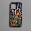 Fashionable Mushroom Pattern Design Phone Case Suitable for iPhone 17 16 15 14 13 12 11 Pro/Max/Plus Shockproof and Anti Drop
