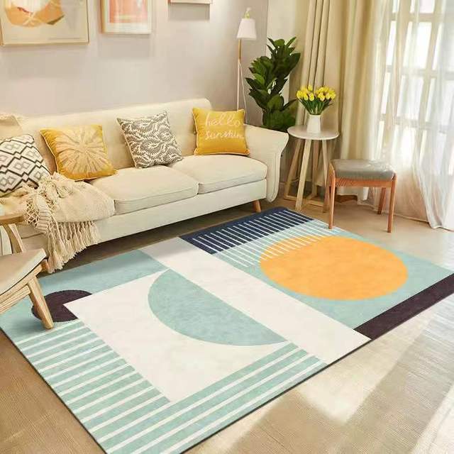 Nordic Style Carpet For Living Room Modern Minimalist Large Area Rugs Kids Room Decoration Anti -Slip Sofa Coffee Table Carpets