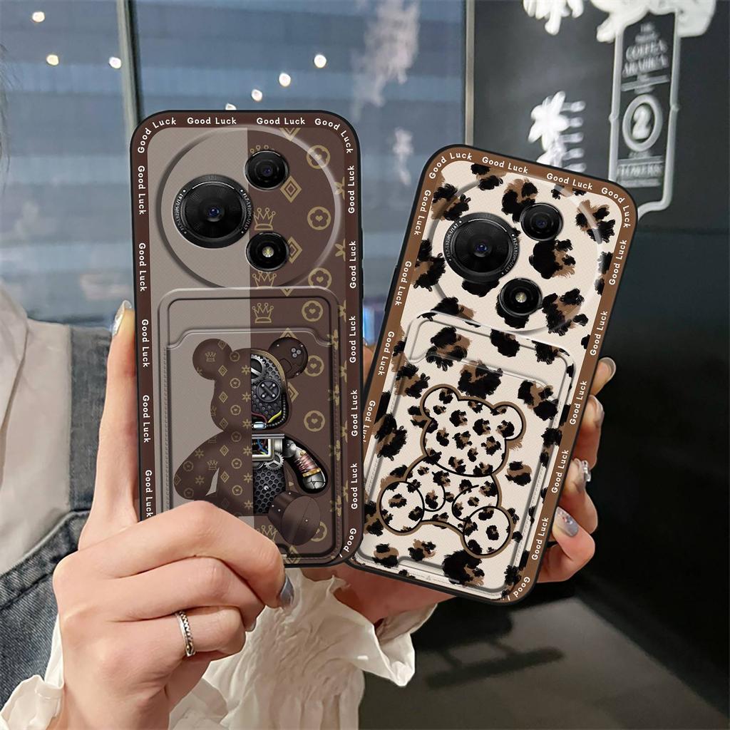 Full Wrap Durable Phone Case For TCL 60 SE/TCL 605 Waterproof Anti-dust Card Slot Card Sleeve Soft Case Protective TPU