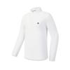 Fila Classic Minimalist Sports Training Golf Comfortable Versatile Long Sleeve T-Shirt Men Tops Jade-White A11M615204FWT