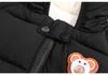 Thickened Fleece-Lined Down Jacket for Infants and Children: Winter Outerwear for Boys and Girls
