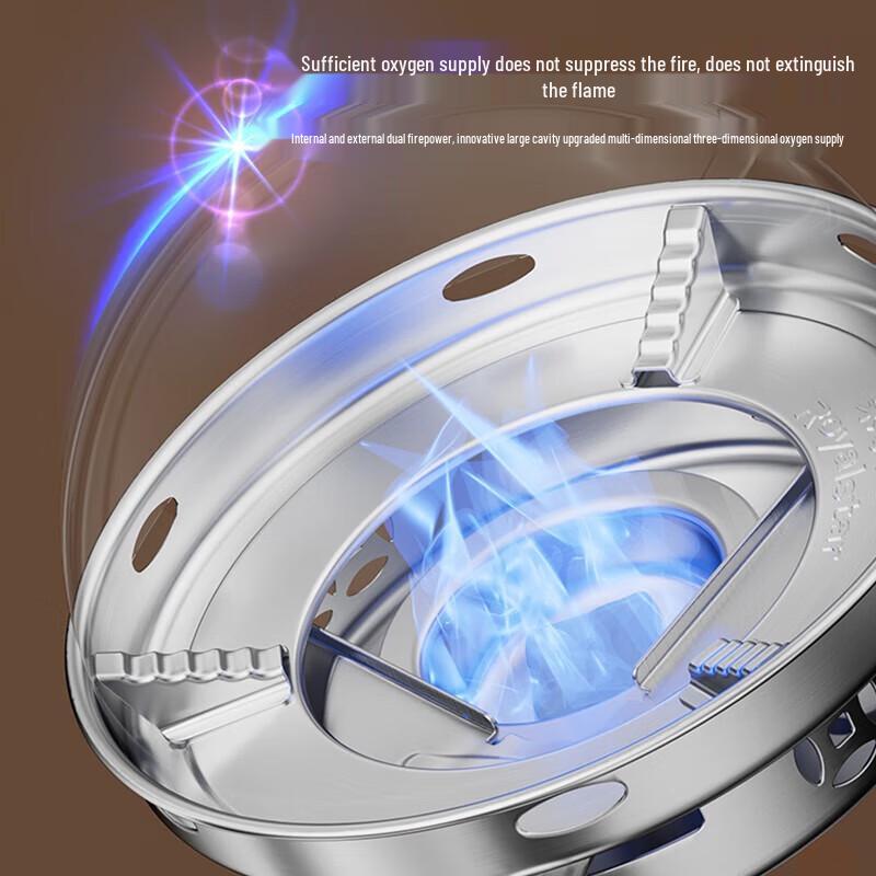 Royalstar Solid Alcohol Stove Mini Hot Pot