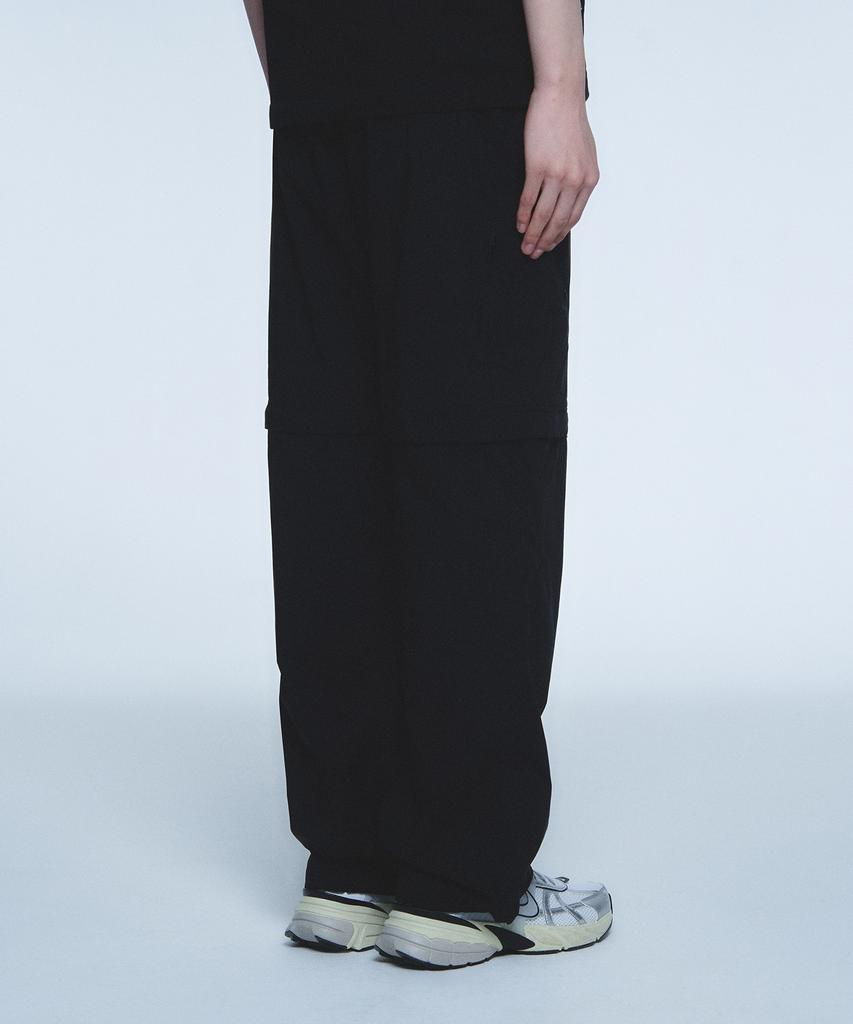 Hyeonpiteu Nylon 2Way Pants-[Black]