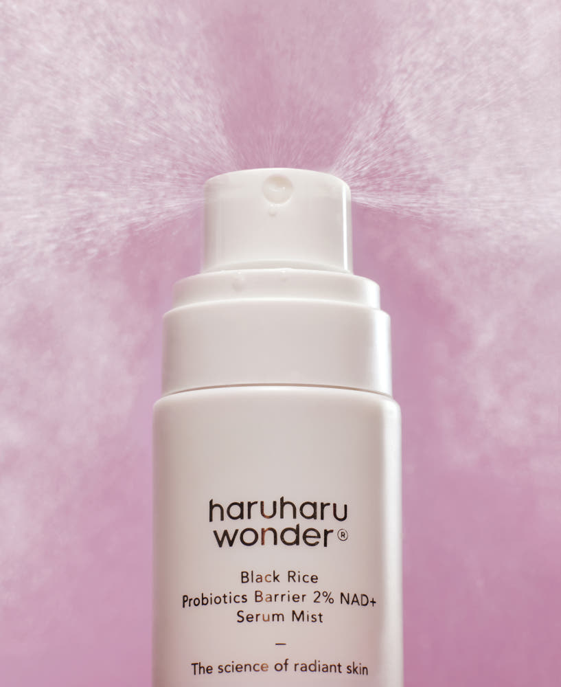 HARUHARU WONDER Black Rice Probiotics Barrier 2% NAD+ Serum Mist 80ml Korean Hydrating Facial Mist