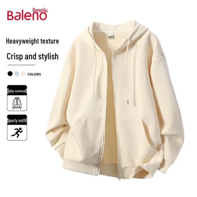 Baleno Men's New Autumn Hooded Knit Cardigan