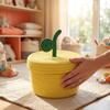 Large Capacity Cotton Rope Storage Basket Decorative Sundries Storage Basket  Bedroom