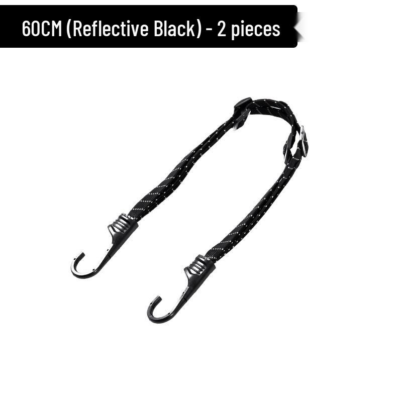 Motorcycle Tie-Down Rope, Helmet Strap, Elastic Band, Bundling Rope for Bicycles and E-Vehicles