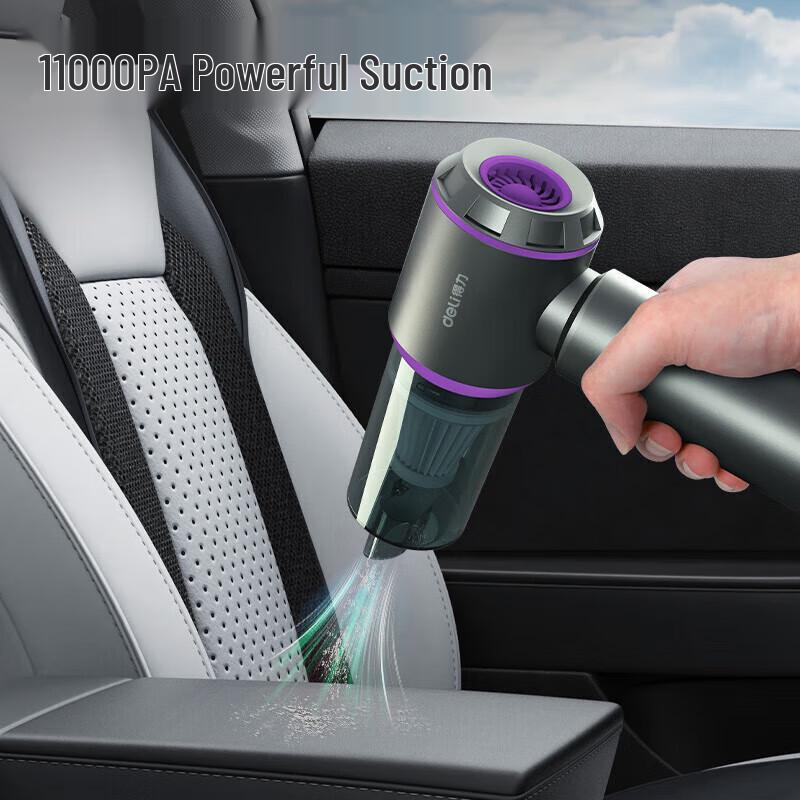 Deli DL881014 Wireless Handheld Car & Home Vacuum Cleaner