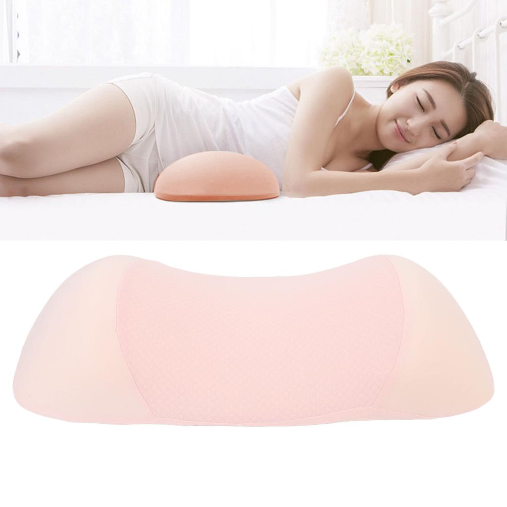 Lumbar Support Pillow for Sping Ergonomic Removable Cover Lower Back Pillow for Bed