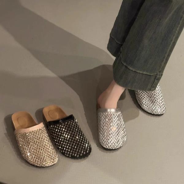 Fashion Female Shoes Slippers Soft Cover Toe Slides Fashion 2025 Comfort Summer Luxury Casual Leisure Slippers Casual Cover Toe Shoes Sl