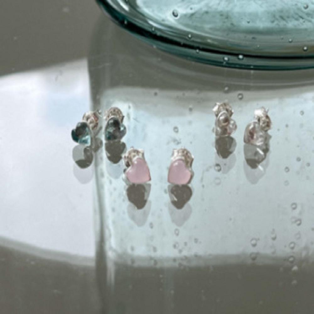 [4Xtyle] (Silver 925) Catz Eye Earring