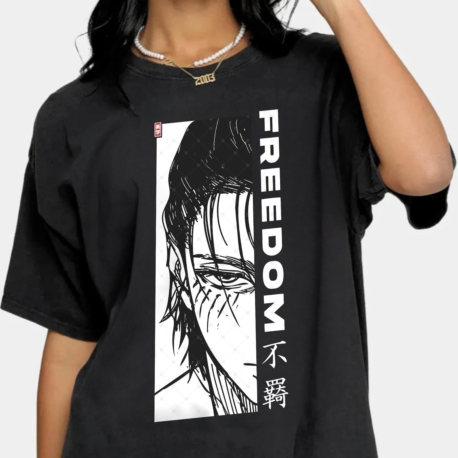 Jeager Yeager AOT Anime T shirt, Soft Tees, Eren Yeager Tee, Eren Yeager Unisex Shirt, Eren Yeager Aot New Unisex Shirt, Attack On Titan Tee M