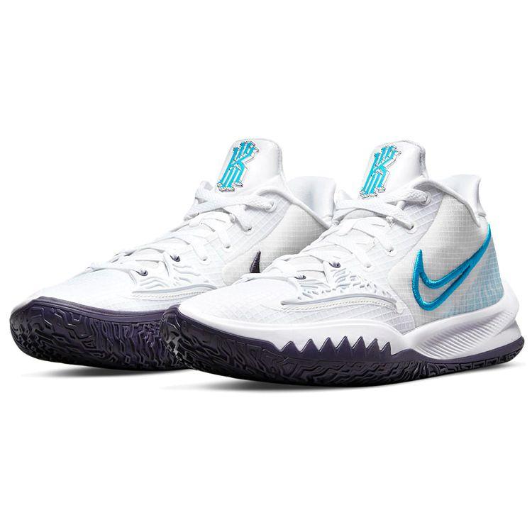 Nike Kyrie Low 4 EP White Laser Blue Men Sneakers Dark-Raisin CZ0105-100