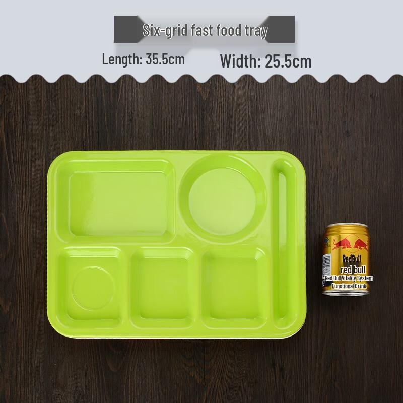 Thickened Melamine Divided Food Tray