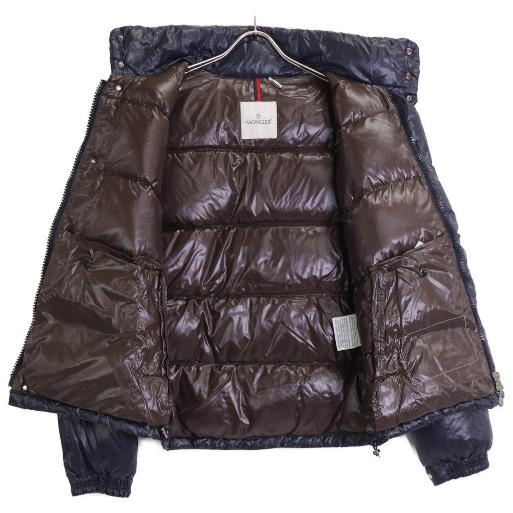 MONCLER EVER stowable hood down jacket Jacket 3 NavyUsed