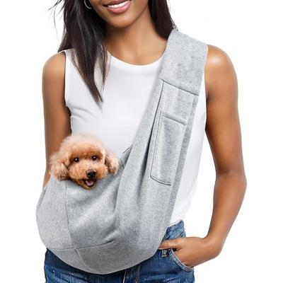 Dog & Crossbody Pet Bag, Single-Shoulder Backpack Carrier, Soft Comfortable Design, Portable Pet Travel Bag for Going Out