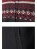 Men's Korean Cross-Border Jacquard Slim Stand Collar Cardigan Sweater