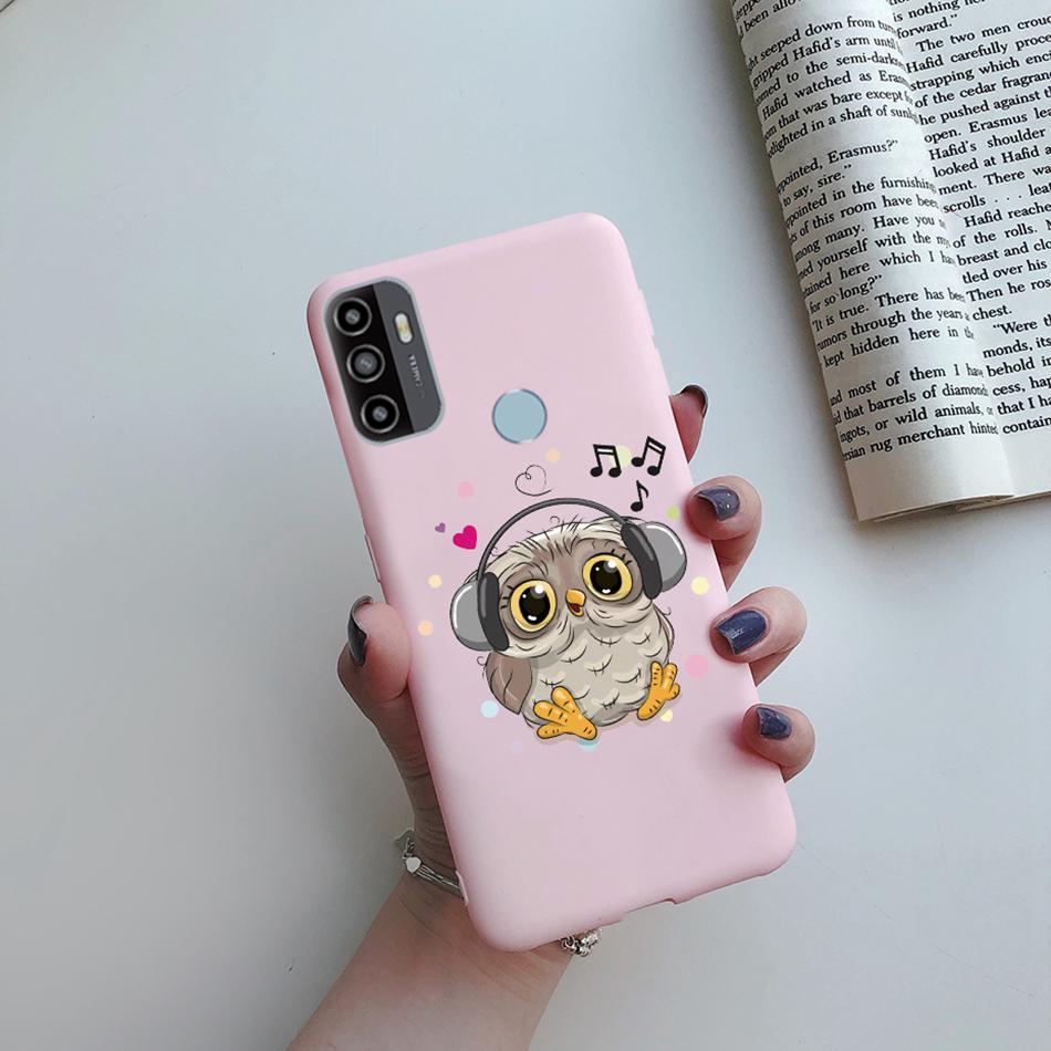 For OPPO A53S 2020 Case Cartoon Coque Heart Painted Silicone Phone Back Cover For oppo a53s A 53s A53 s oppoa53 2020 Shell Case