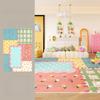 Dopamine Color Bedroom Decor Washable Carpet Large Area Carpets for Living Room Thick Plush Study Floor Mat Home Fluffy Soft Rug