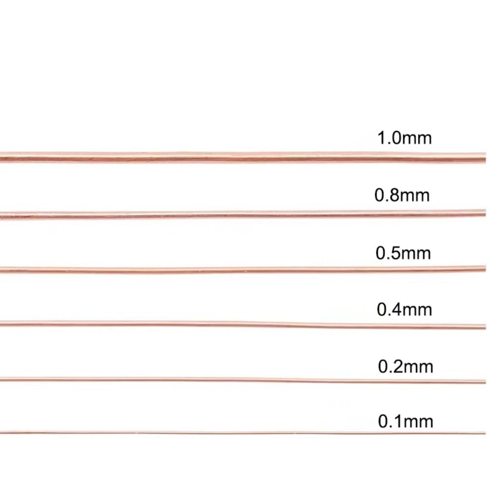 Soft Pure Copper Wire Diameter 0.1-1.0MM Conductive Copper Wire New Bare Wire