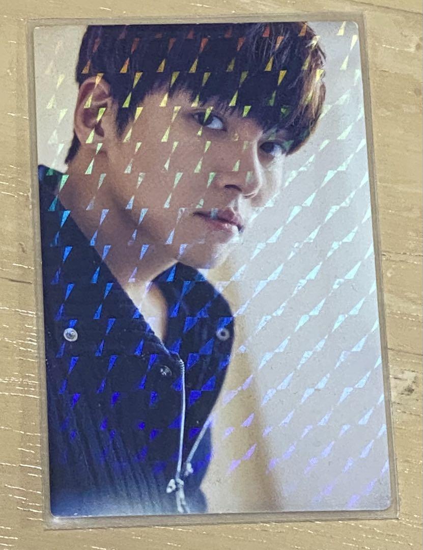 

[USED] Ji Chang Wook SHINY TRIP Trading Card Secret Rare Card