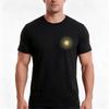 Cosmic Gold Unisexdala Rising Sun TShirt Summer Casual Cotton Tee Oversized Streetwear Tops Vintage Graphic Print Cotton