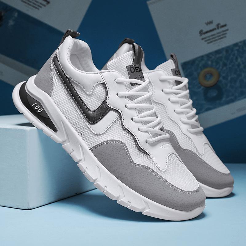 Spring New Running Sneakers Breathable Mesh Casual Student Ins Dad Shoes