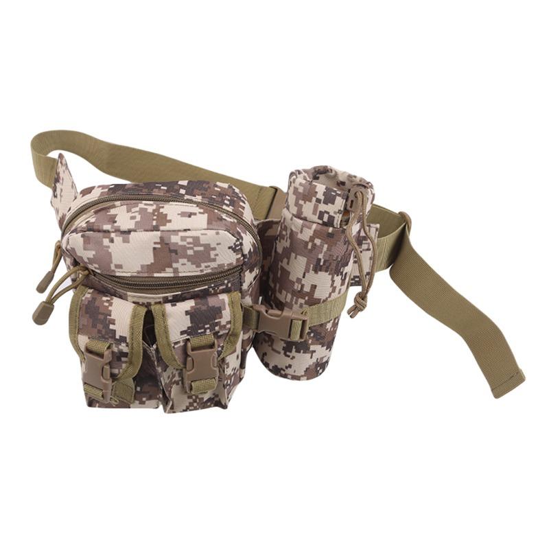 Waterproof Nylon Fanny Pack Men  Tactical Military Army Waist Bag Hiking Outdoor Camping Shoulder Bum Belt Bum Sport Chest Bags