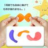 Wabeko Sensory Stone Toy 6-Piece Set Silicone Portable Fidget Tactile Stimulation Squeeze for Autism and Developmental Disorders