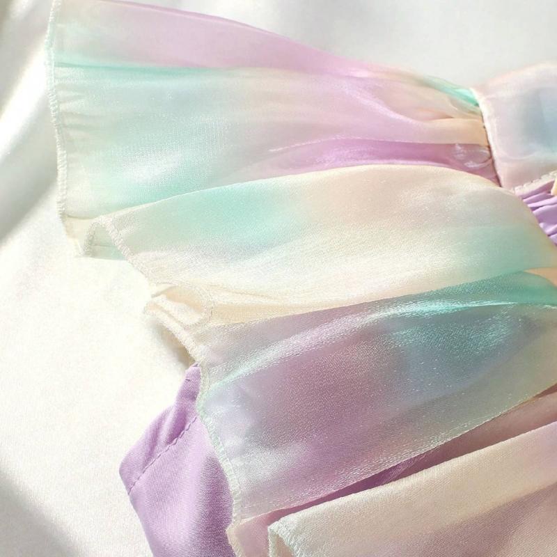 Kleinkindkleid und Schleifen-Haarband Foto-Bekleidungsset Fotoshooting-Requisiten Neugeborenen-Partygeschenke Baby-Fotografie-Kostüm