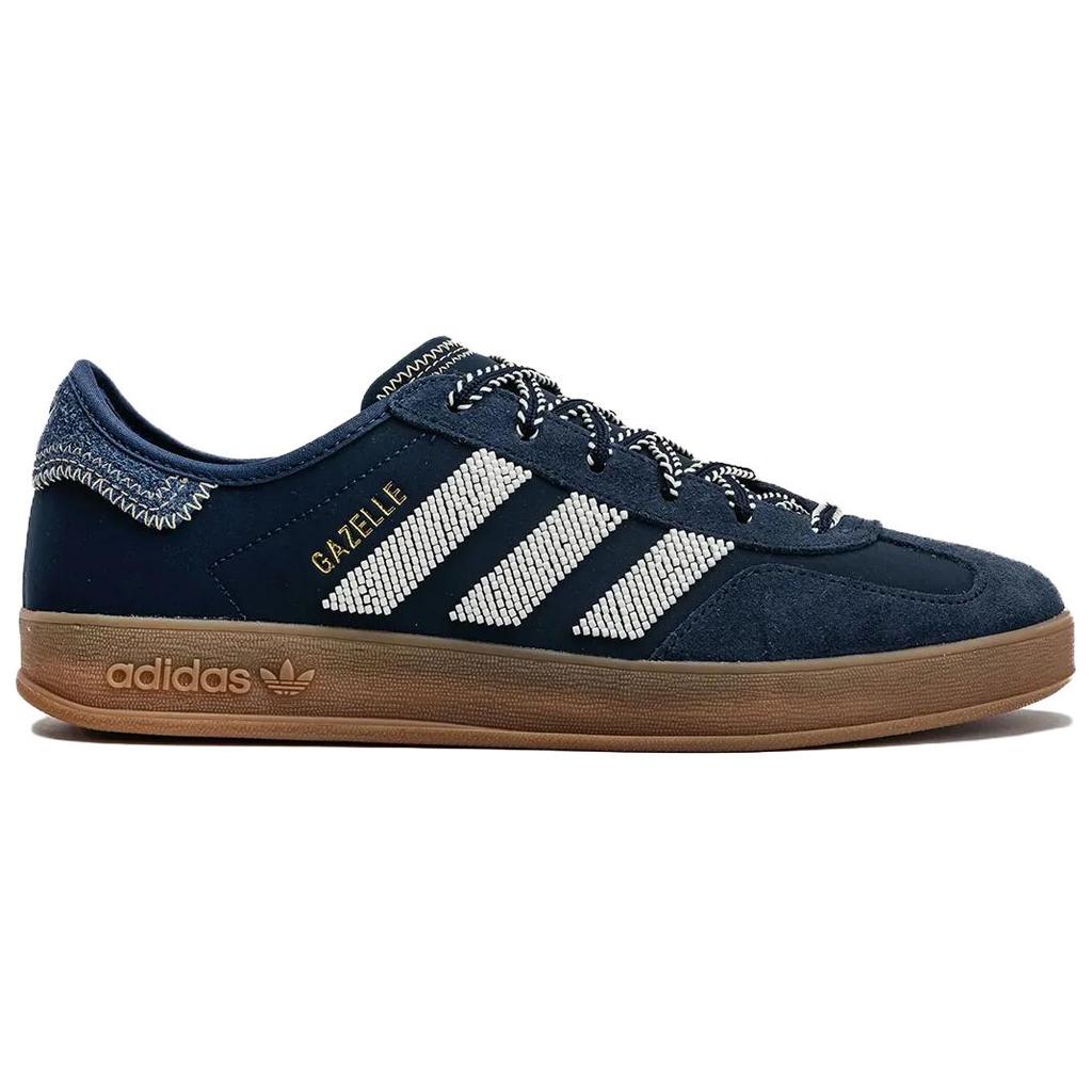 New Adidas Originals Gazelle Indoor Clot By Edison Chen Collegiate Navy IH3725