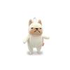 Shinada Global Mochi Series Mochiburu Cream (mini) 7 x 5 x 14cm Plush Bulldog Animal MOBU-0088CR
