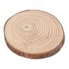 25Pcs Wood   Pine Cup Coaster Props Home Decoration Ornament for  