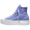 Day One Platform Comfortable Versatile High-Top Canvas Shoes Women Sneakers Blue A19323C
