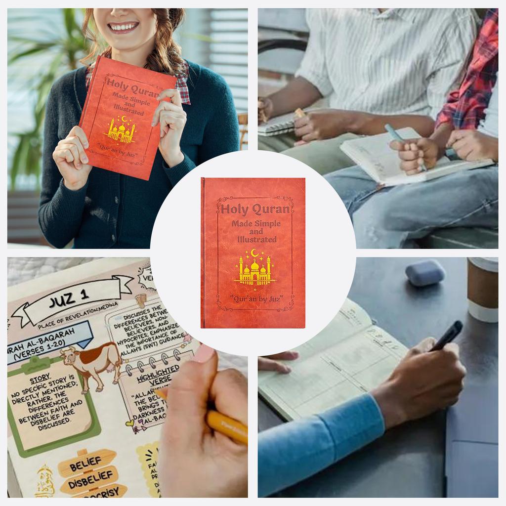 Quran Made Simple Guide Premium Books For Expanding Mind & Knowledge Horizons Personal Growth & Knowledge Expansion Notebook