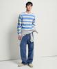 Binpolmen Multi-Stripe Long-Sleeve Sweatshirt Ivory