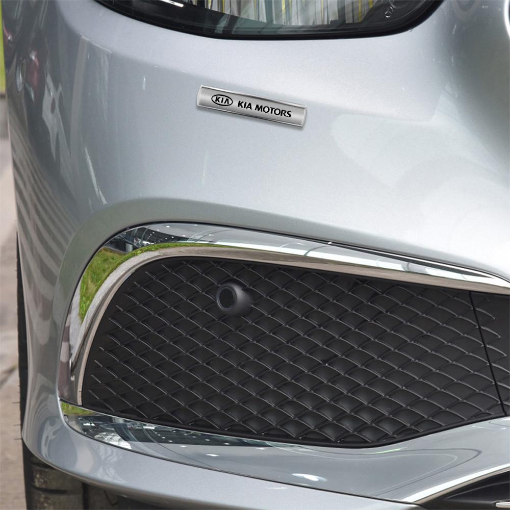 2026 Hot Car Sticker 1Pcs Car Metal Emblem Car Fender Side Tail Body Stickers For Kia Sportage Rio 3 Soul Picanto EV6 Cerato Nir
