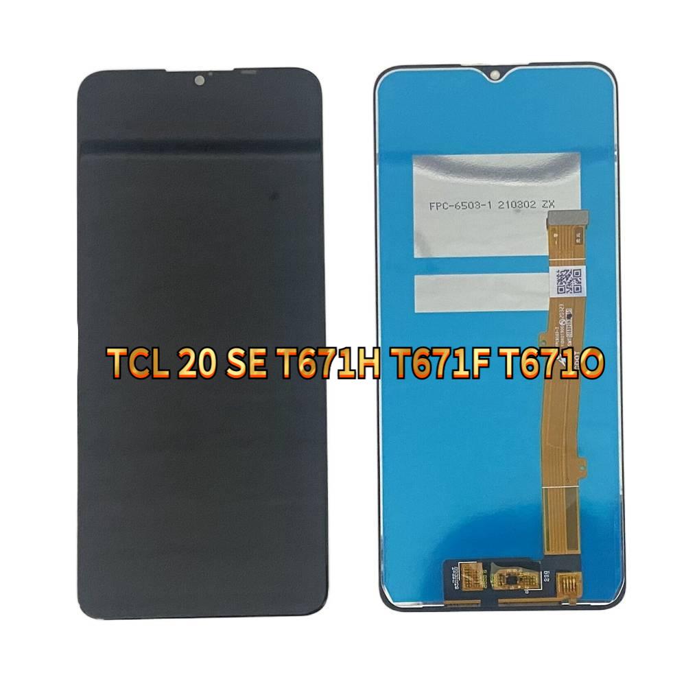 LCD Screen and Digitizer Full Assembly for TCL 20SE No Frame
