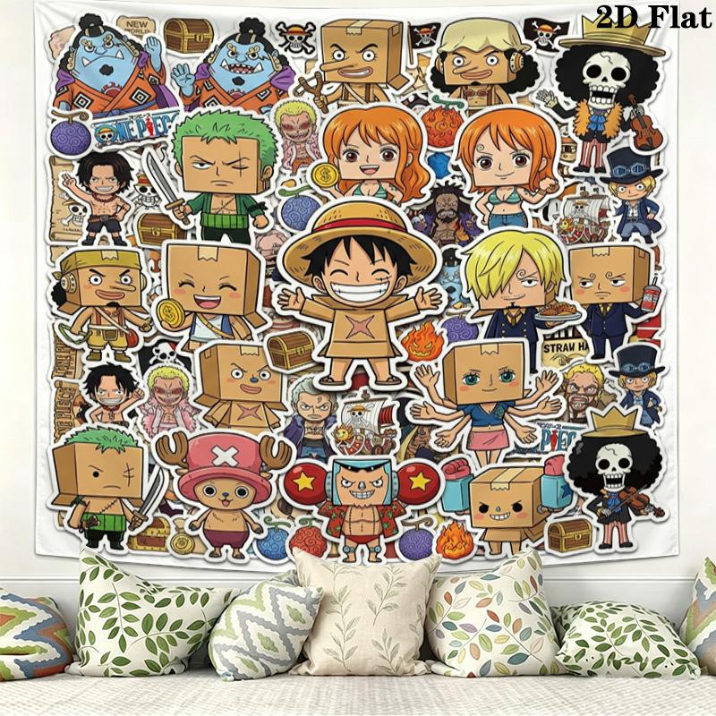 Arazzo da Parete One Piece Appeso Estetico alla Parete Coperta in Tessuto Stampato Arazzi Decorativi per Camera da Letto Soggiorno Decorazione per la Casa