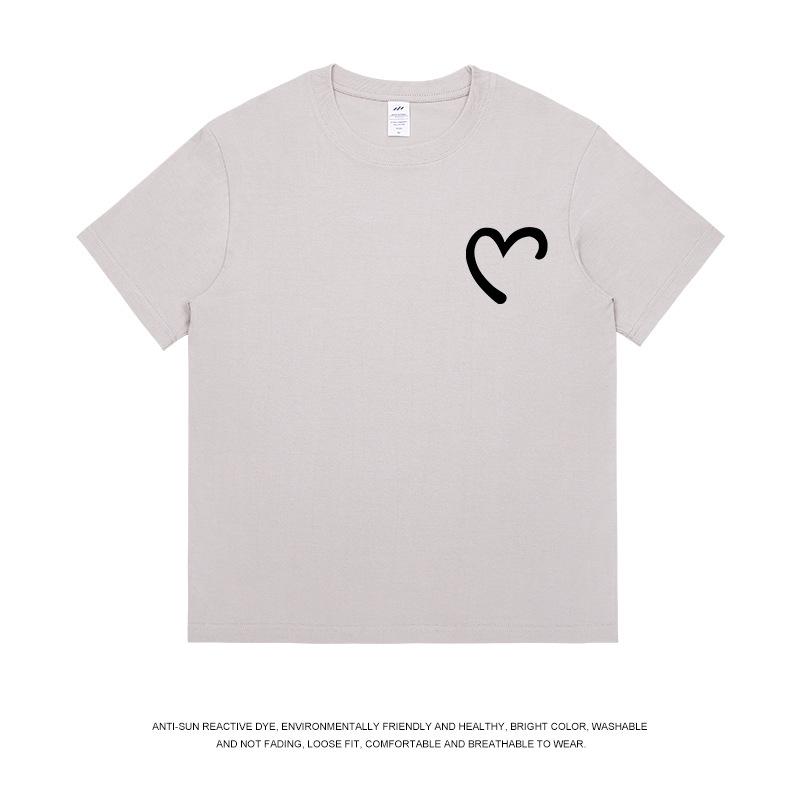 Футболка Summer Simplicity из хлопка с круглым вырезом и коротким рукавом — фото 8