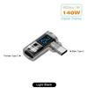 U Shape USB-C Adapter Right Angle USB-C Male To Female Connector Type C Adapter  8K Display