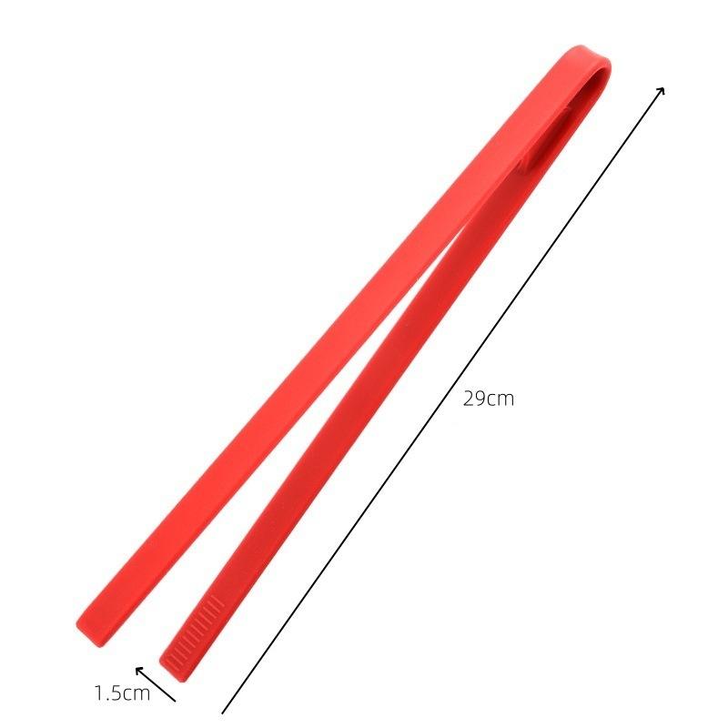 Heat-Resistant Silicone Food Tongs – Withstands 230°C, Non-Scalding & Non-Slip Handle, Essential Kitchen Cooking Tool